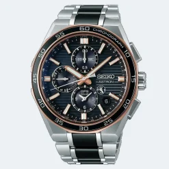 Astron Dual Time Chronograph Titanium