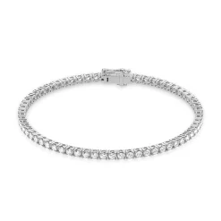 Bracelet Tennis White Gold