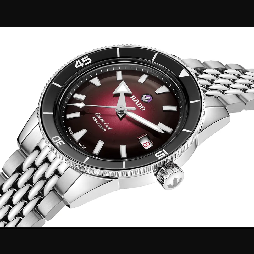 Captain Cook Automatic Burgundy
