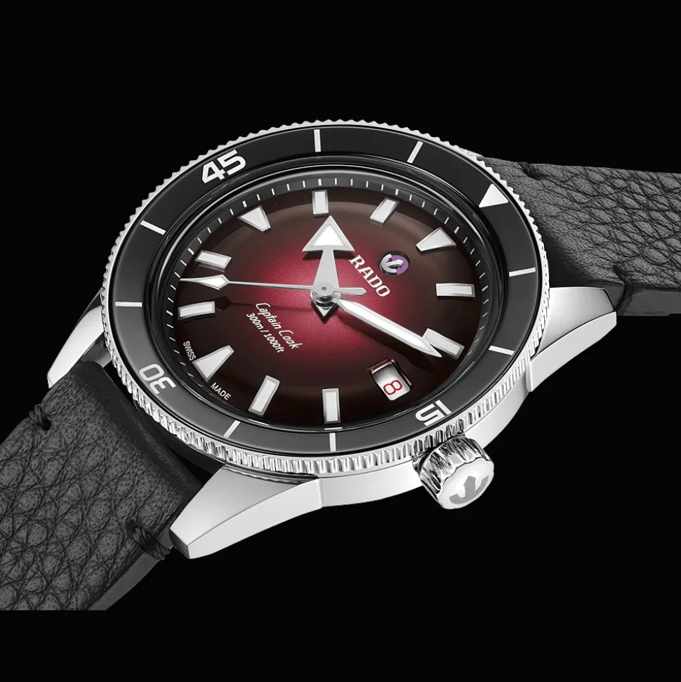 Captain Cook Automatic Burgundy