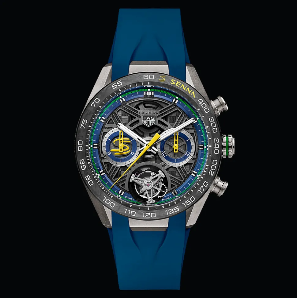 Carrera Chronograph Tourbillon x Senna