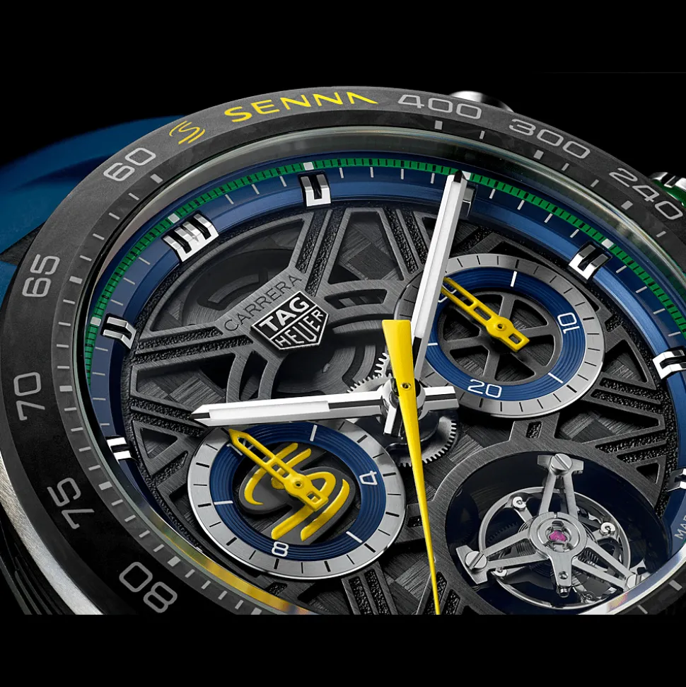 Carrera Chronograph Tourbillon x Senna