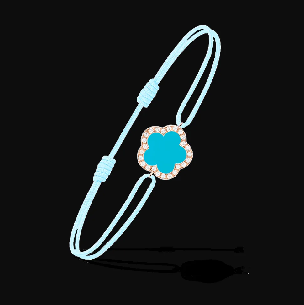 Cesare Pompanon Bracelet Fiore Di Mamma Bleu