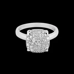 Cesare Pompanon Ring Bague Poppy Pavage 12879G