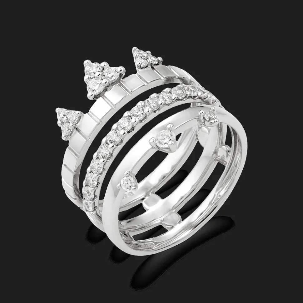 Collection Brave Ring Gold, Diamond