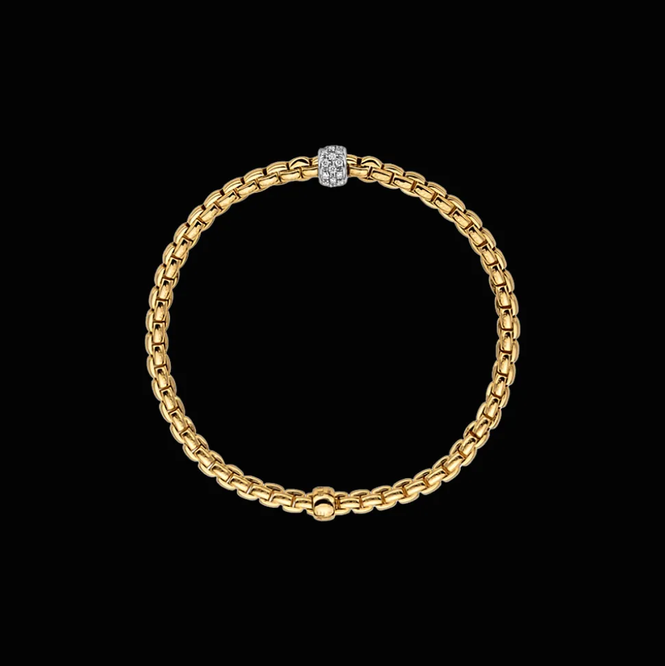 Eka Armband 18kt Geel goud Diamant