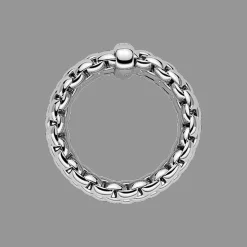 Essentials Ring 18kt Witgoud