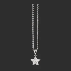 Halsketting 18kt Witgoud