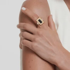 Iconic Ring Onyx
