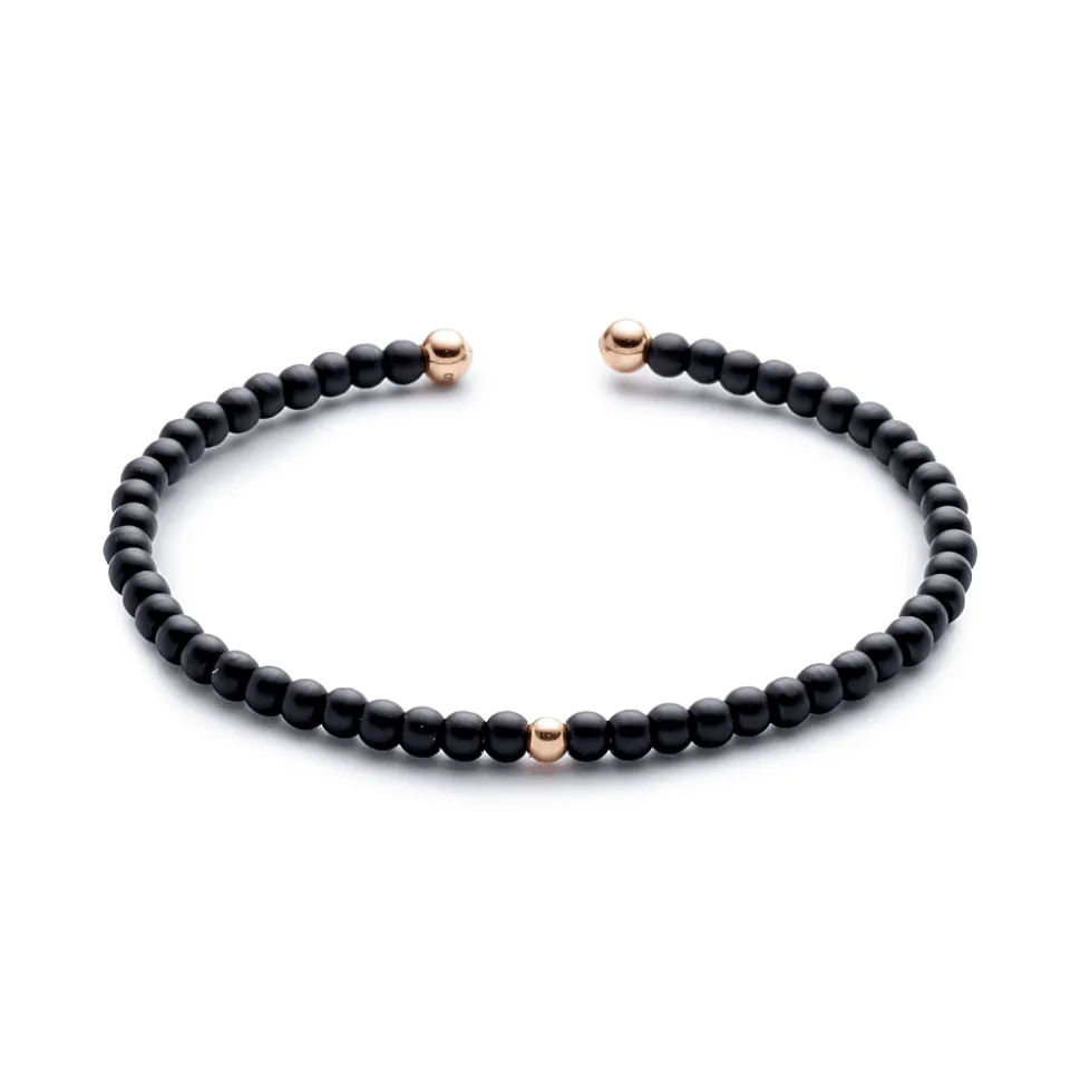 Jaibor 18K Gold Bracelet Tit Onyx S5036JP418