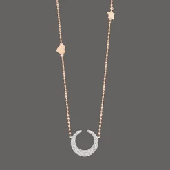 Ketting Bi-color Diamant