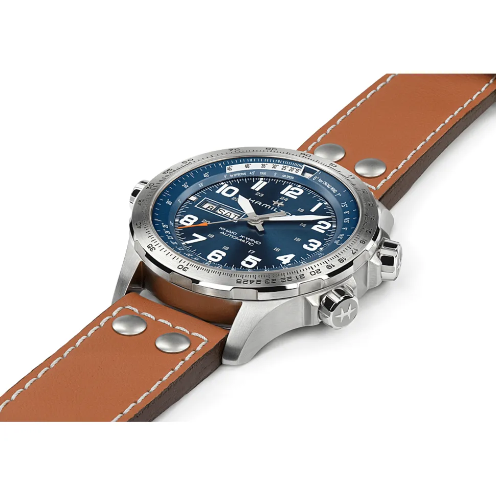 Khaki Aviation X-Wind Day Date Auto