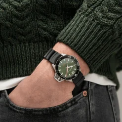 Khaki Navy Frogman Auto H77455360