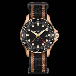 Khaki Navy Scuba Auto GMT