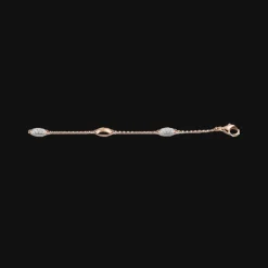 La Piazza Armband Roosgoud Diamant