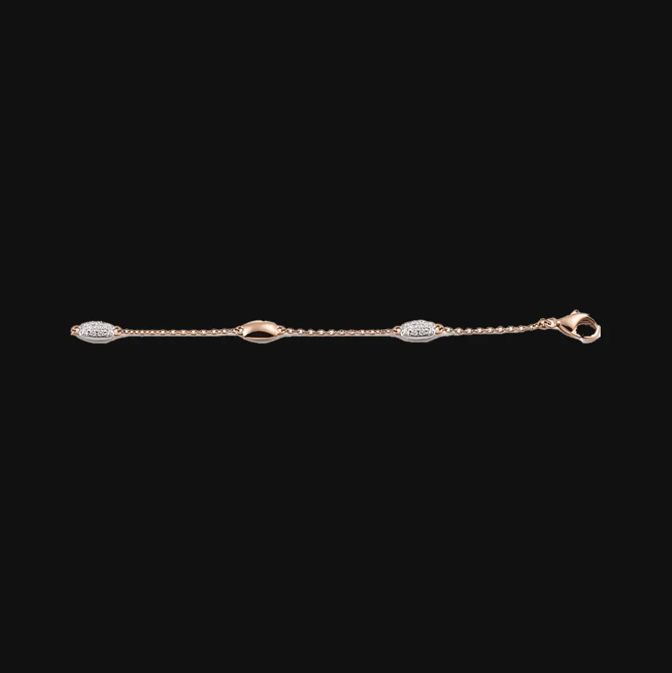 La Piazza Armband Roosgoud Diamant