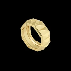 Link To Love Ring Stud 18kt Geel goud