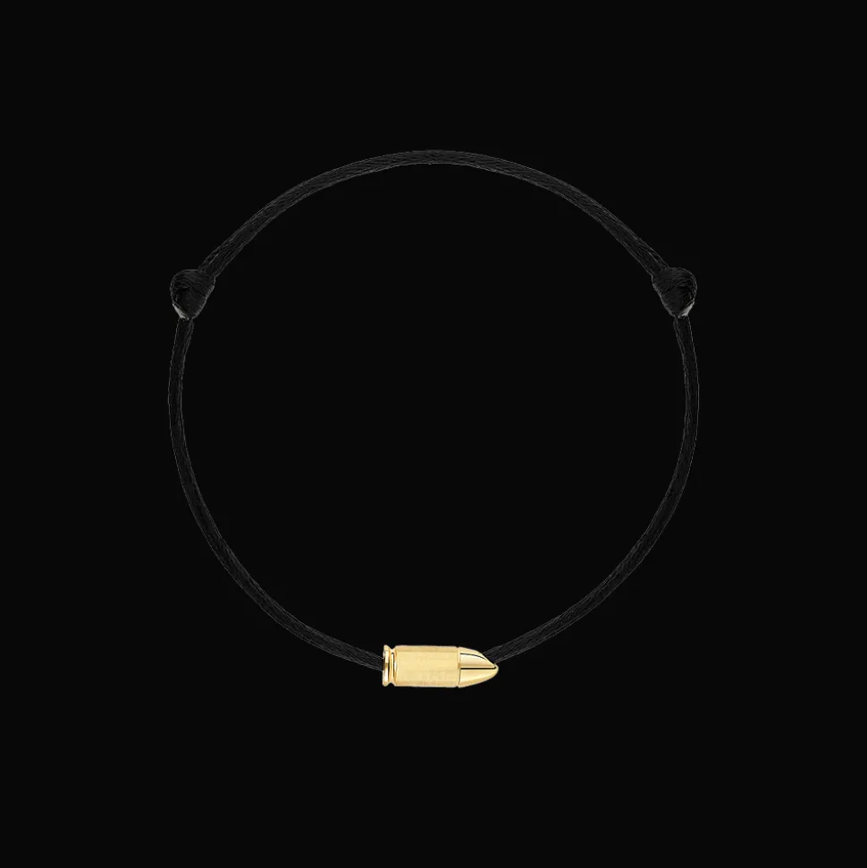 Mini Bang Bang Cord Armband Geel goud