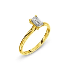 Odrie Bright World Ring - Emerald cut - 0.50CT