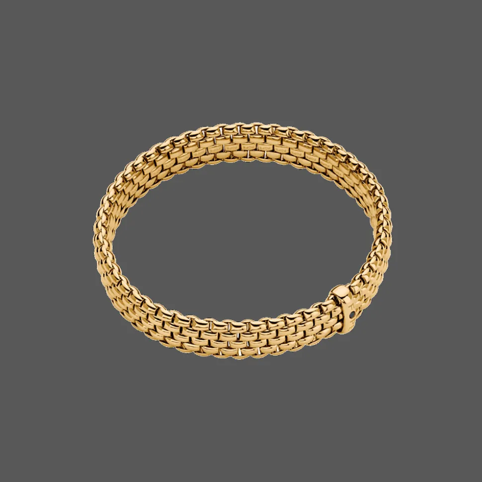 Panorama Armband 18kt Geel goud Diamant