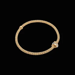Prima Armband 18kt Geel goud Diamant
