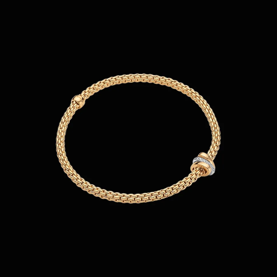 Prima Armband 18kt Geel goud Diamant