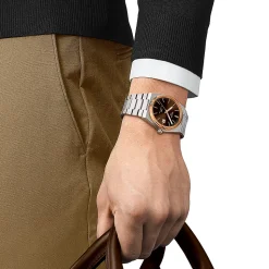 PRX Powermatic 80 Steel & 18K Gold Bezel 40mm
