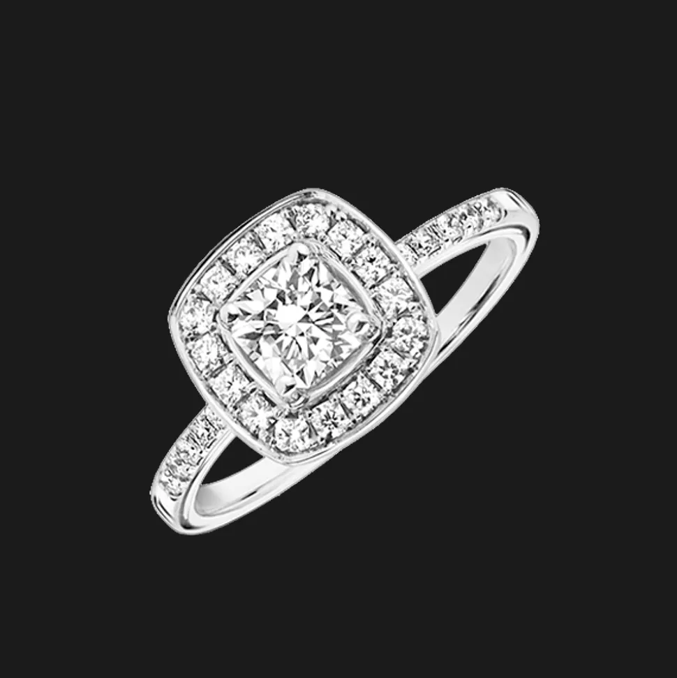 Ring 18kt Witgoud Diamant