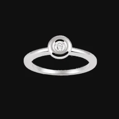 Ring 18kt Witgoud Diamant