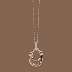 Serenata Hanger Rose goud Diamant