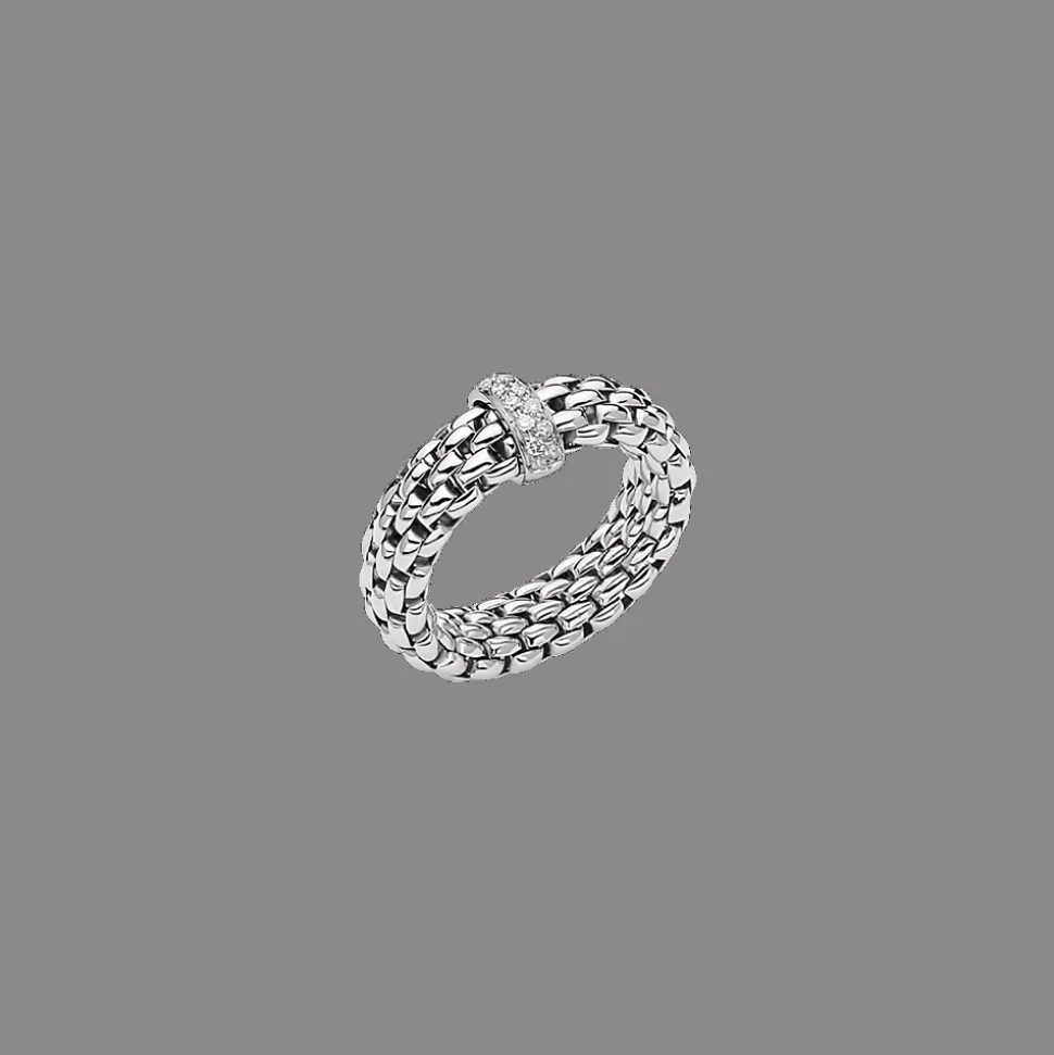 Vendôme Ring 18kt Witgoud Diamant